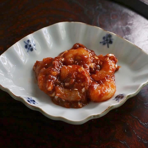 中華料理と紹興酒イベントイメージ・エビチリ