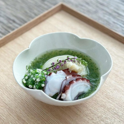 井植雅子の胡瓜と蛸の煎り酒素麺